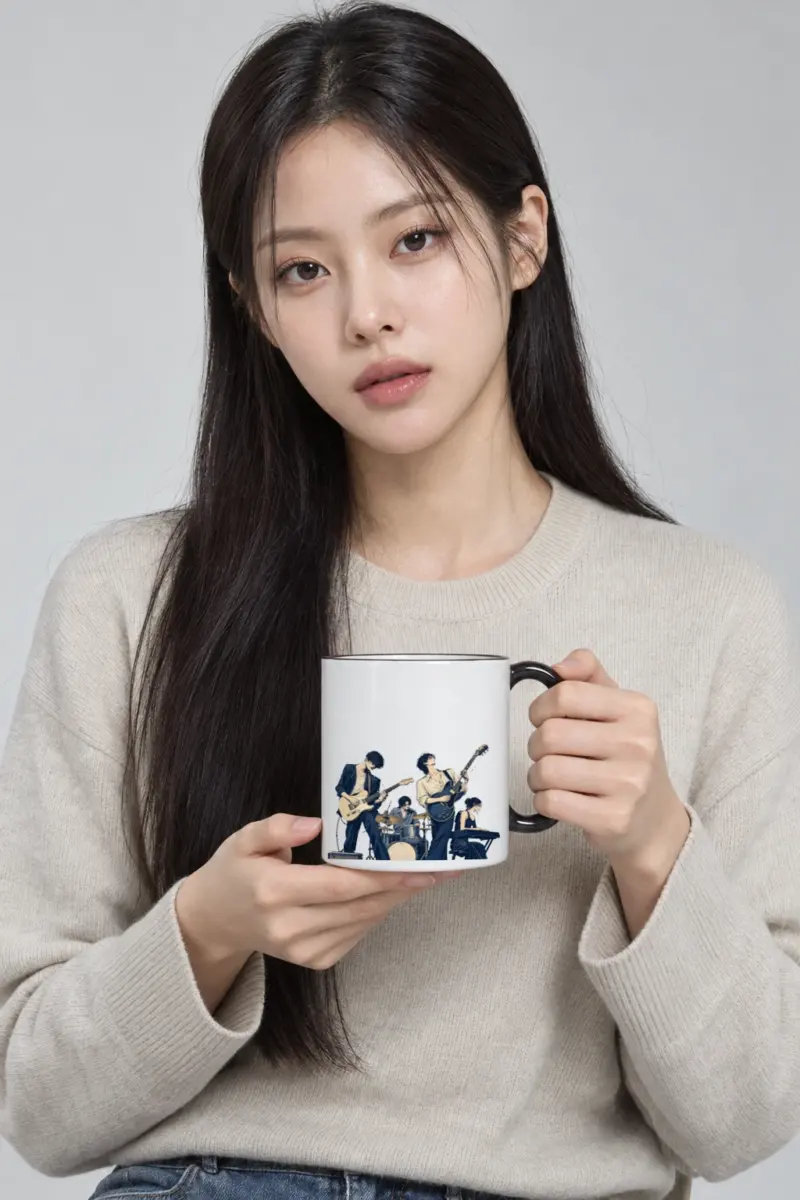 "Midnight Blue Quartet" 11oz Ceramic Mug