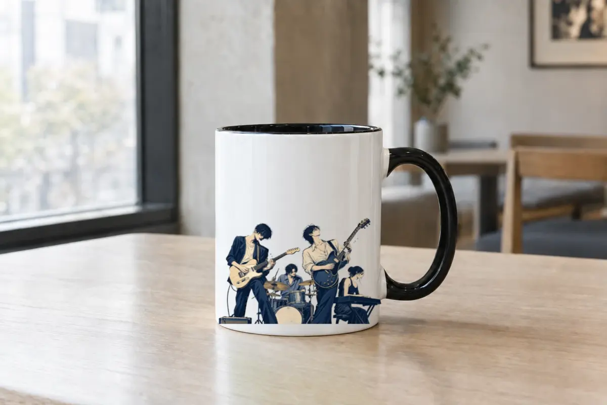 "Midnight Blue Quartet" 11oz Ceramic Mug
