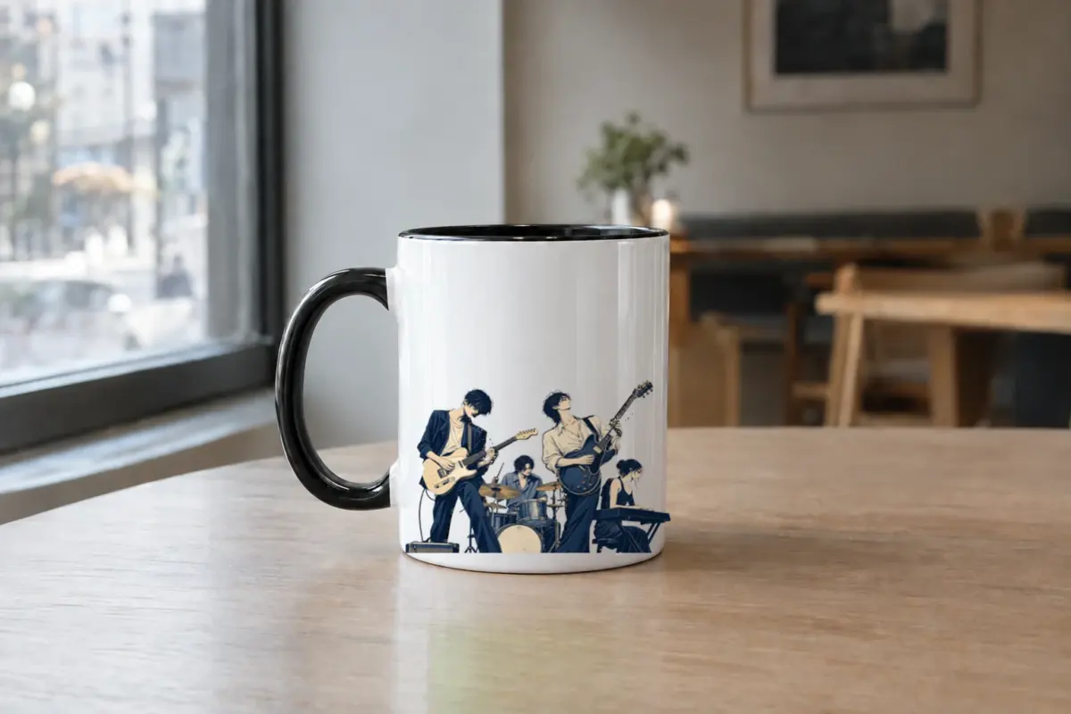 "Midnight Blue Quartet" 11oz Ceramic Mug