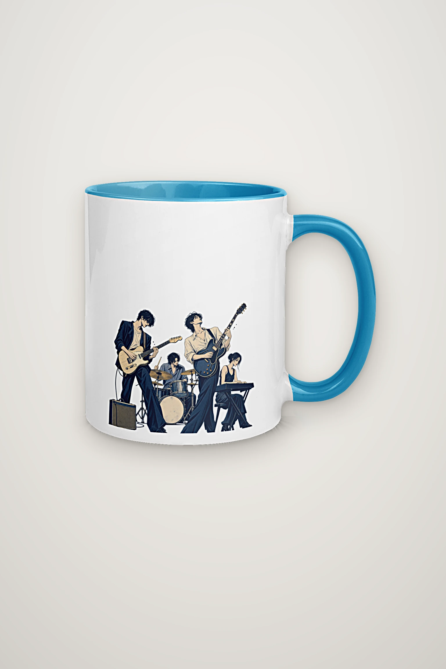 "Midnight Blue Quartet" 11oz Ceramic Mug
