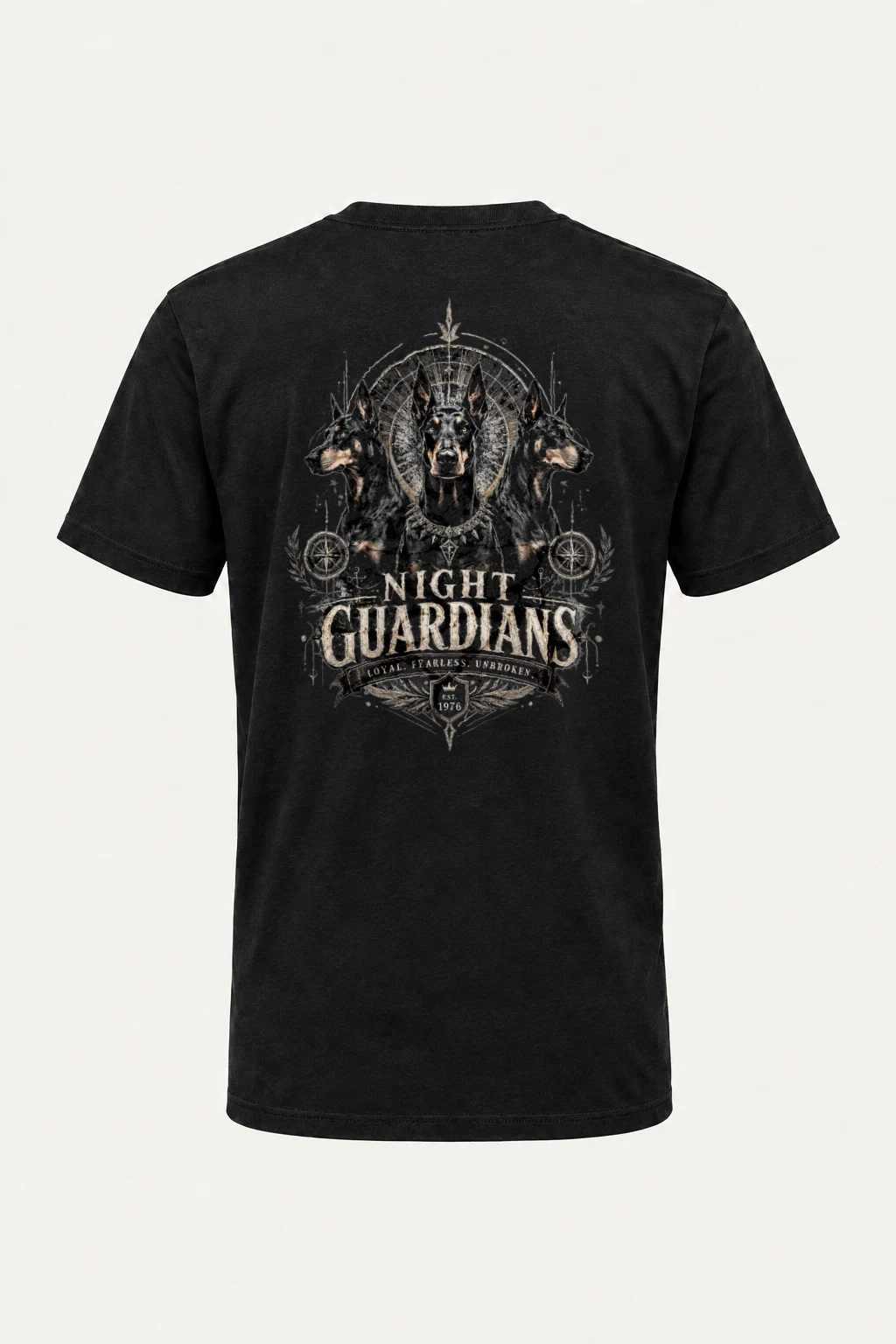 "Night guardians" Heavyweight Unisex Crewneck T-shirt