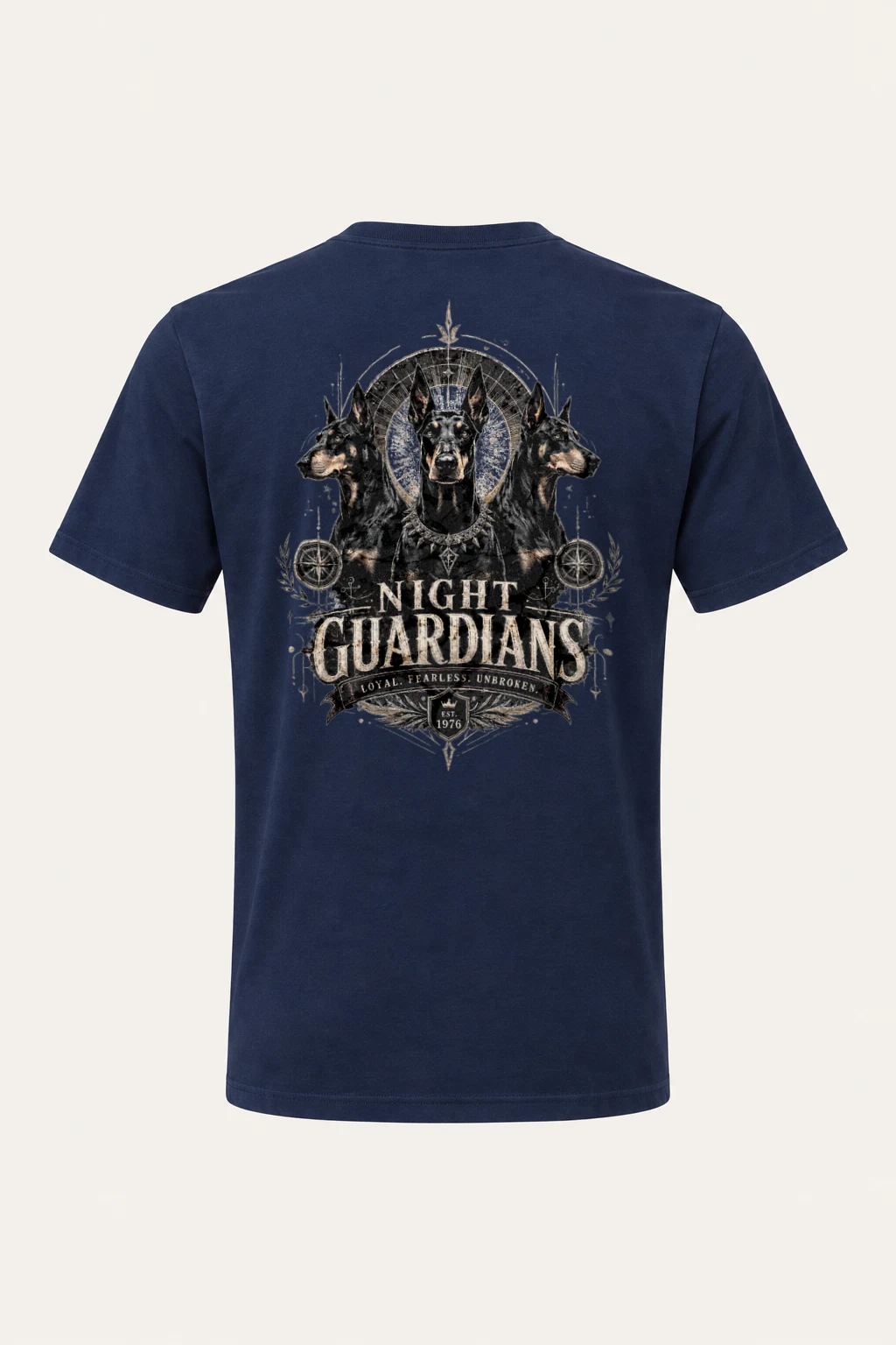"Night guardians" Heavyweight Unisex Crewneck T-shirt