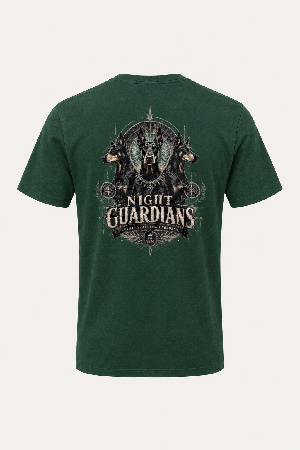 "Night guardians" Heavyweight Unisex Crewneck T-shirt