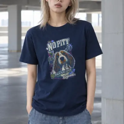 "No pity bones" Heavyweight Unisex Crewneck T-shirt