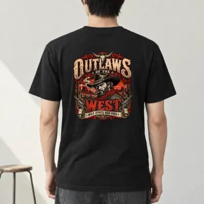 "Wild Spirits Ride Free" Heavyweight Unisex Crewneck T-shirt