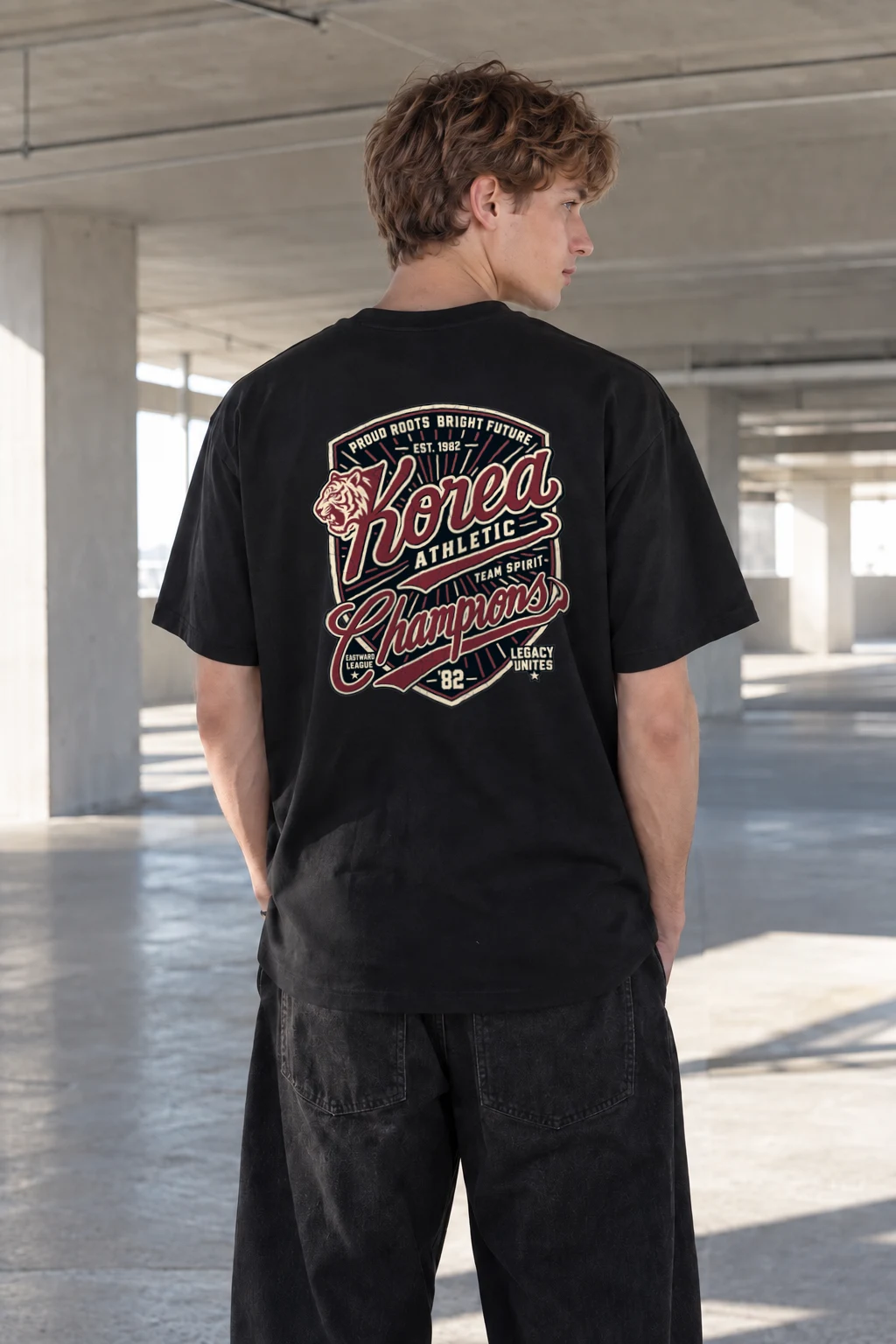"Proud Roots" Heavyweight Unisex Crewneck T-shirt | Gildan 5000