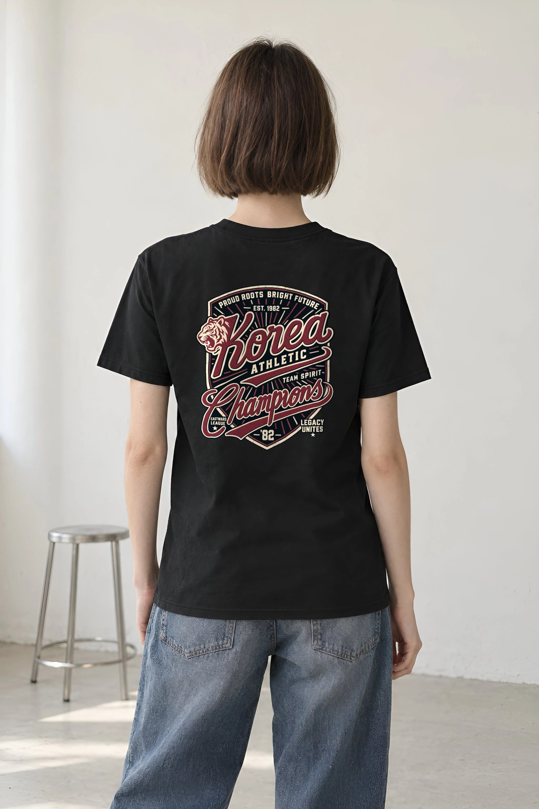 "Proud Roots" Heavyweight Unisex Crewneck T-shirt