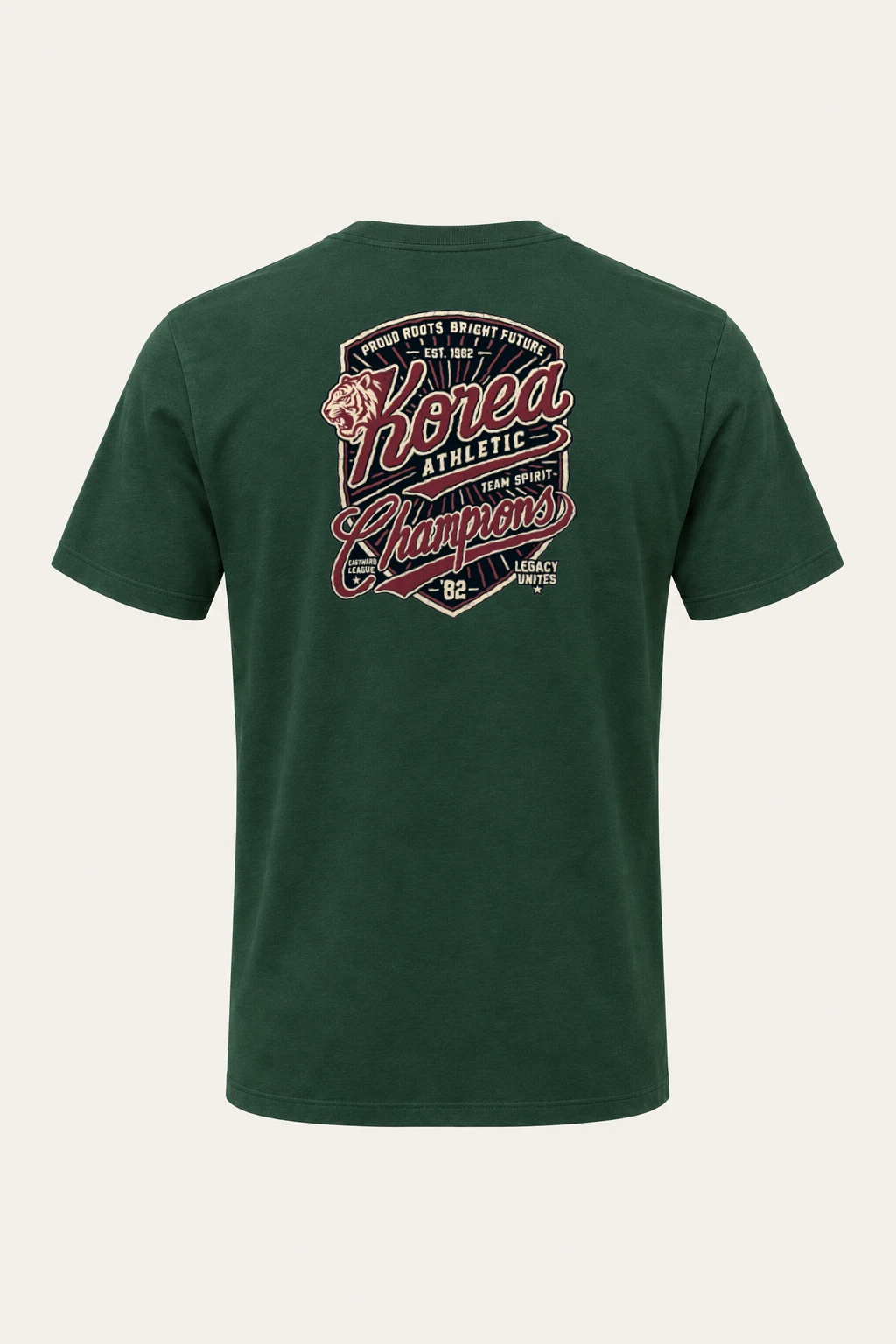 "Proud Roots" Heavyweight Unisex Crewneck T-shirt | Gildan 5000
