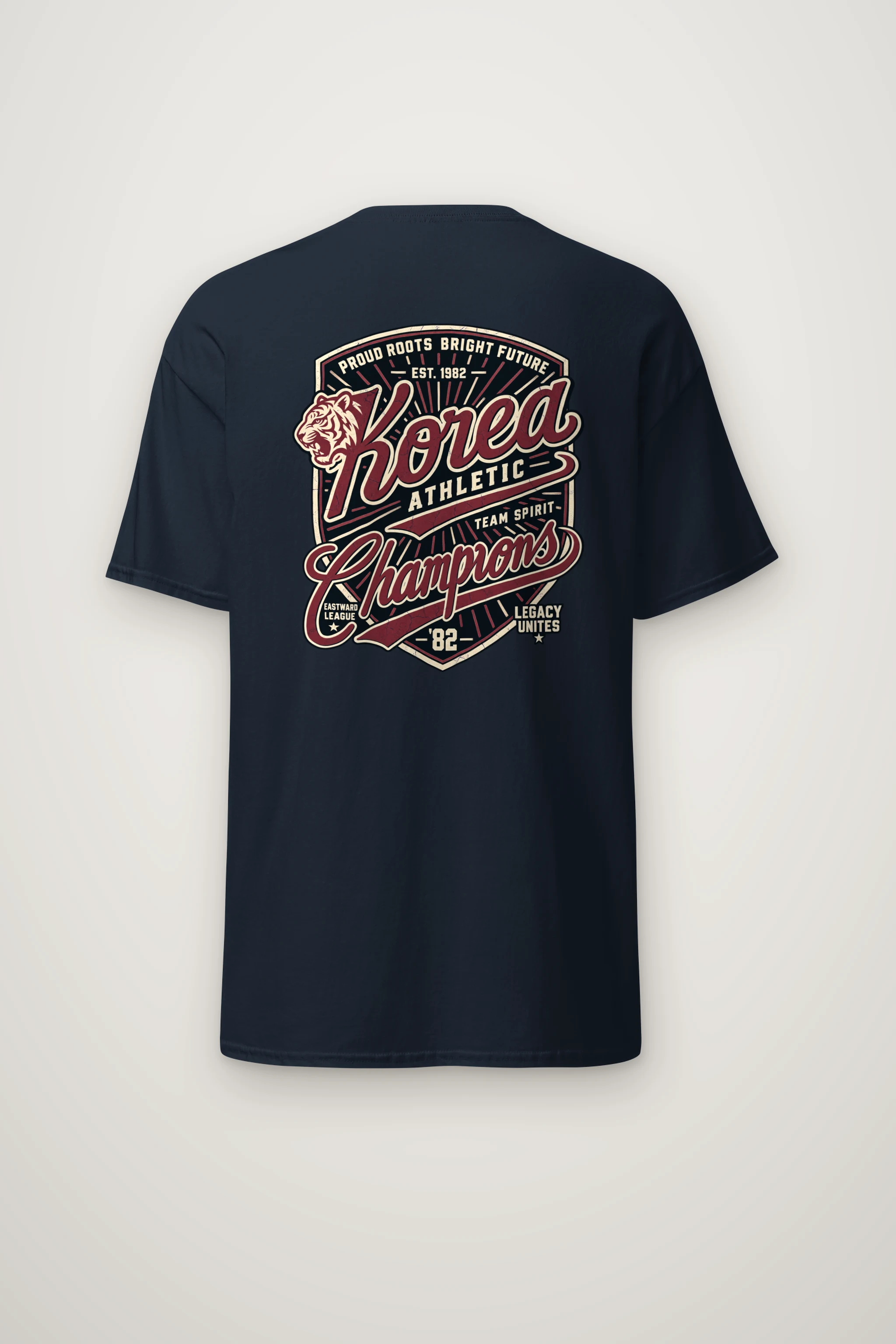 "Proud Roots" Heavyweight Unisex Crewneck T-shirt