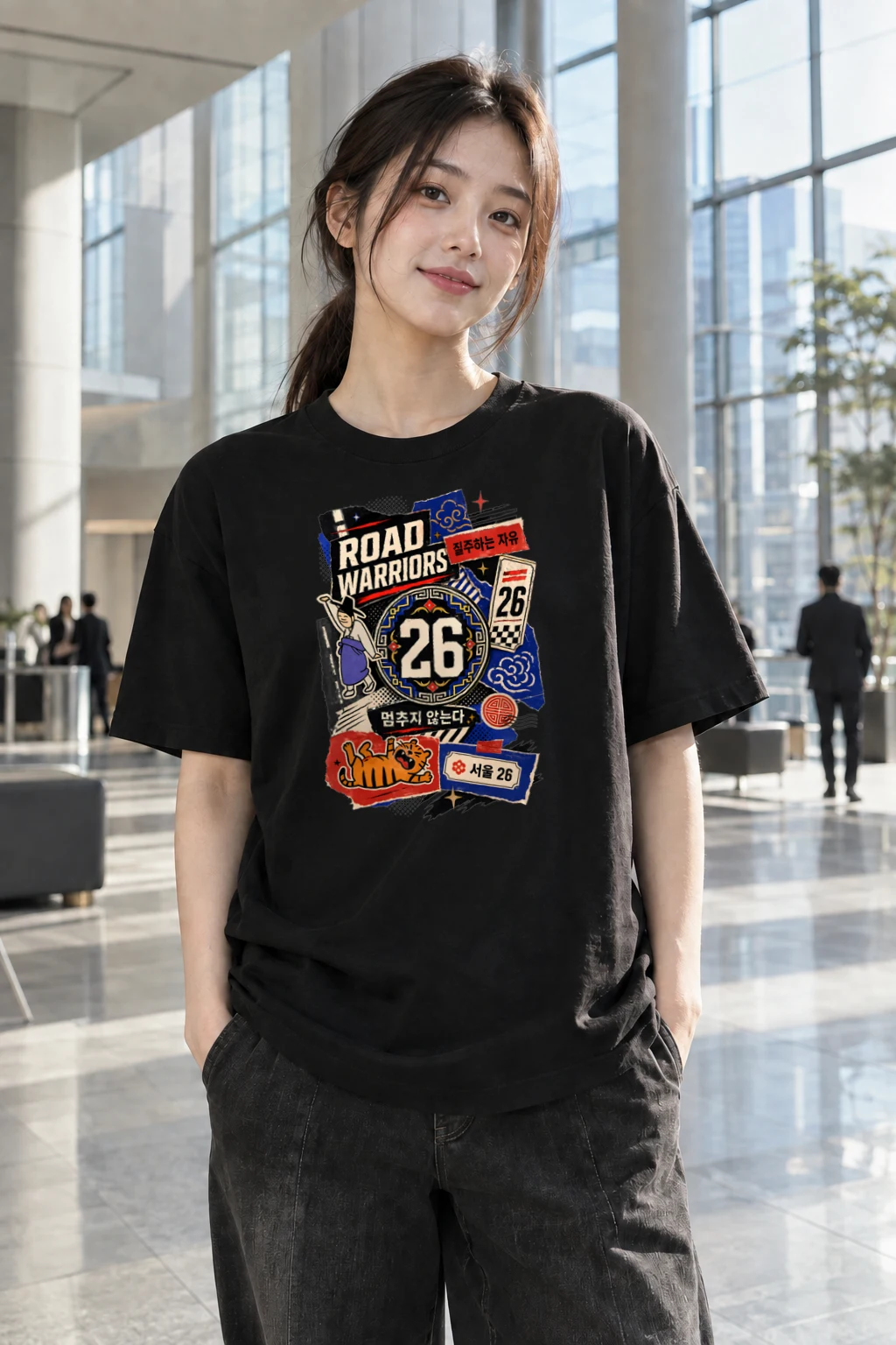 "Road Warriors 26" Heavyweight Unisex Crewneck T-shirt | Gildan 5000