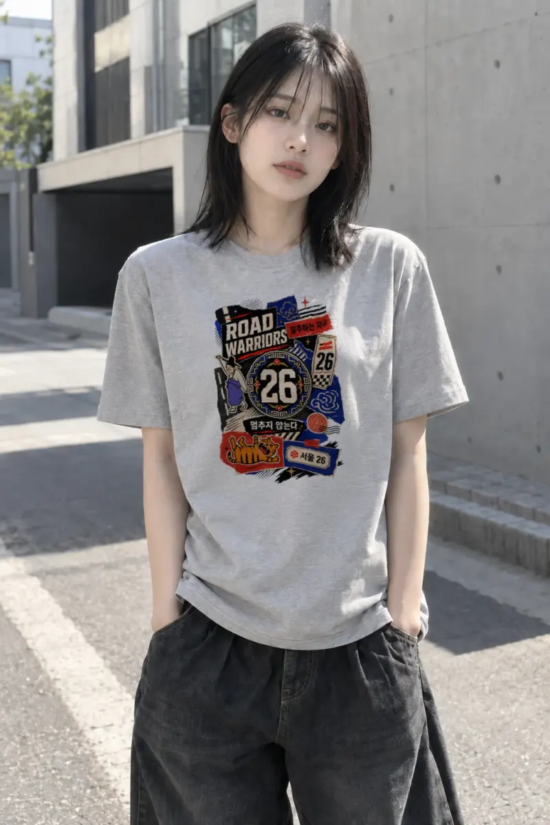 "Road Warriors 26" Heavyweight Unisex Crewneck T-shirt | Gildan 5000