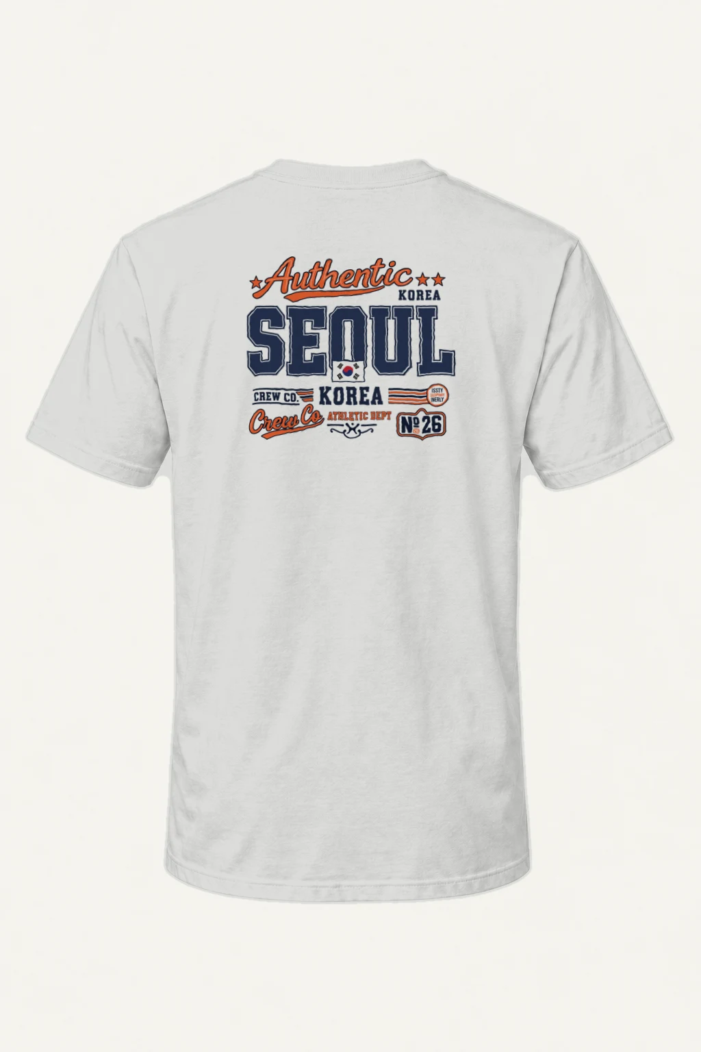"Seoul Athletic Crew" Heavyweight Unisex Crewneck T-shirt | Gildan 5000