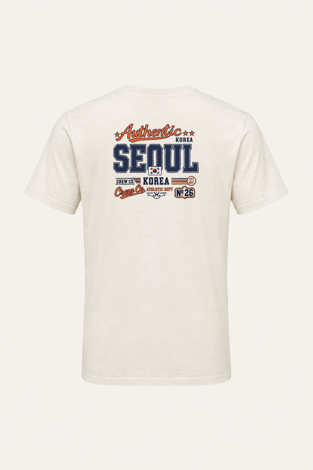 "Seoul Athletic Crew" Heavyweight Unisex Crewneck T-shirt | Gildan 5000