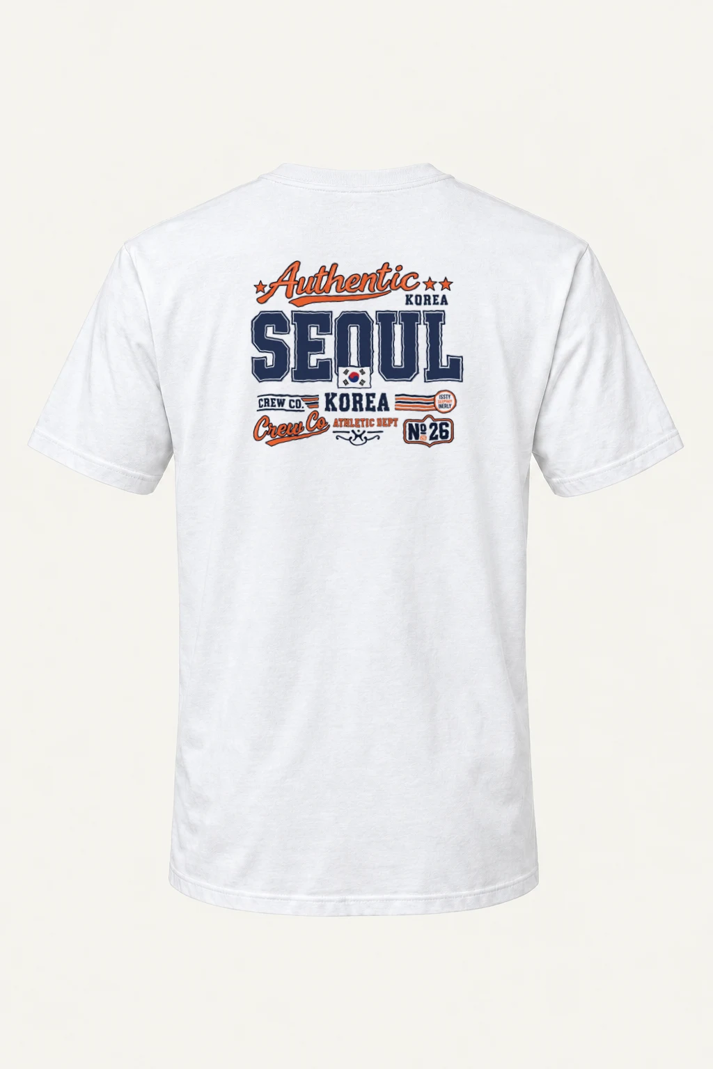 "Seoul Athletic Crew" Heavyweight Unisex Crewneck T-shirt | Gildan 5000