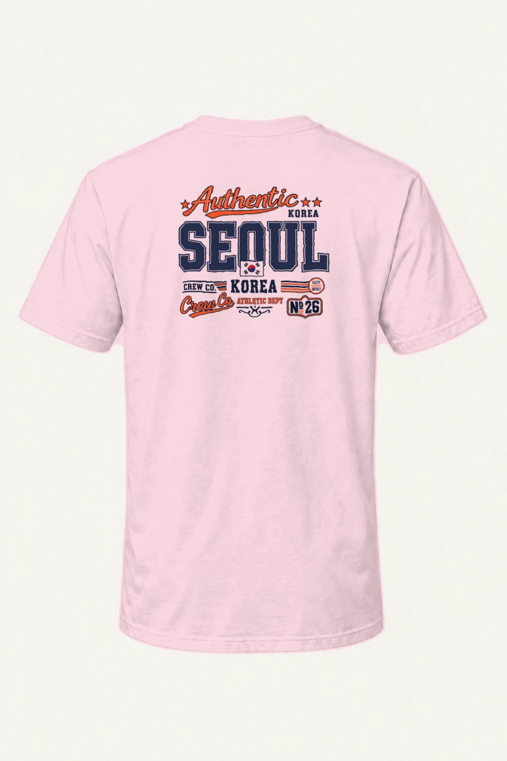 "Seoul Athletic Crew" Heavyweight Unisex Crewneck T-shirt | Gildan 5000