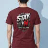 "Stay On" Heavyweight Unisex Crewneck T-shirt
