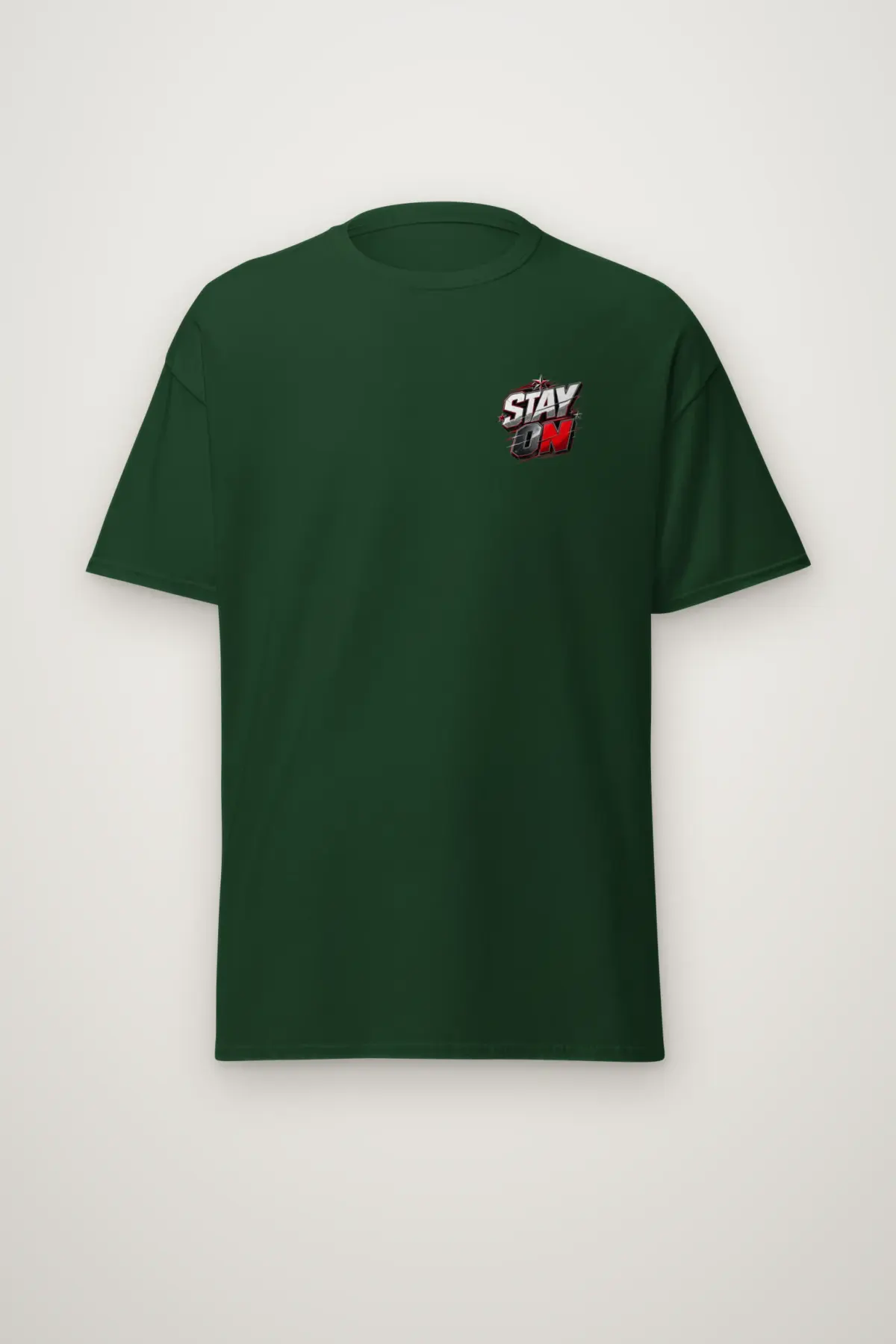 "Stay On" Heavyweight Unisex Crewneck T-shirt