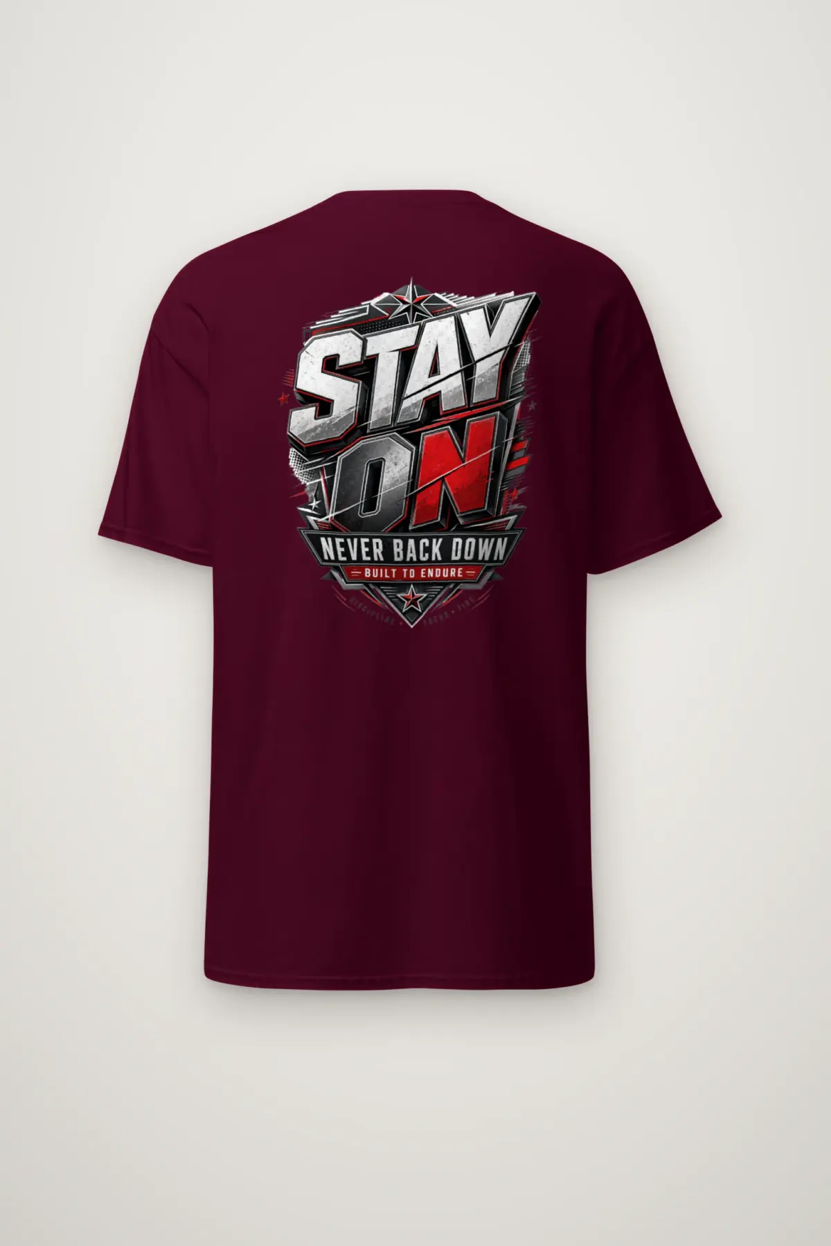 "Stay On" Heavyweight Unisex Crewneck T-shirt