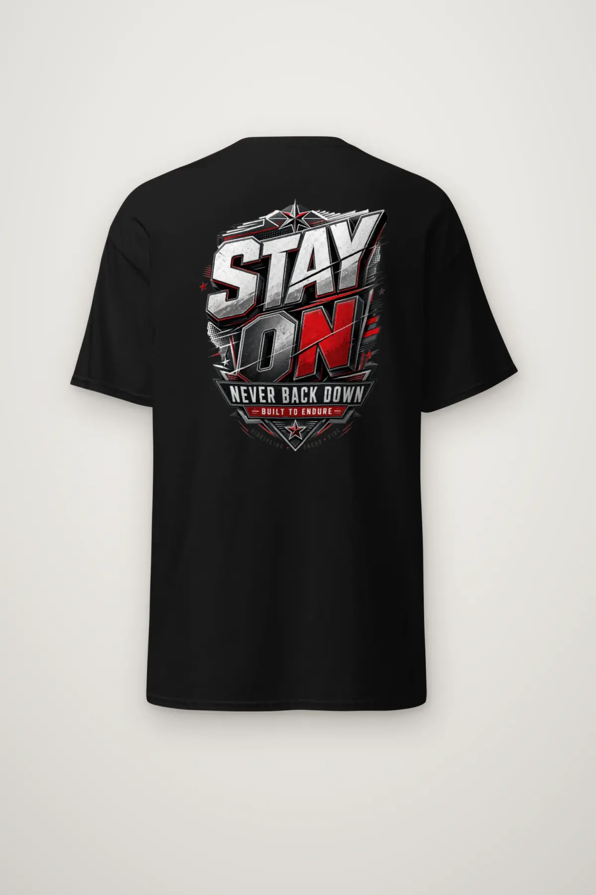 "Stay On" Heavyweight Unisex Crewneck T-shirt