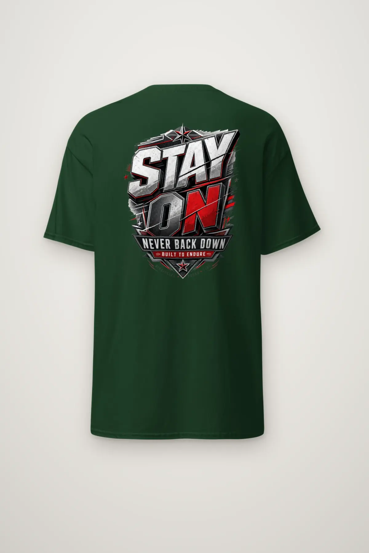 "Stay On" Heavyweight Unisex Crewneck T-shirt