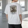 "Stay Wild" Men's Oversized Heavyweight Crewneck T-Shirt | Shaka Wear SHMHSS