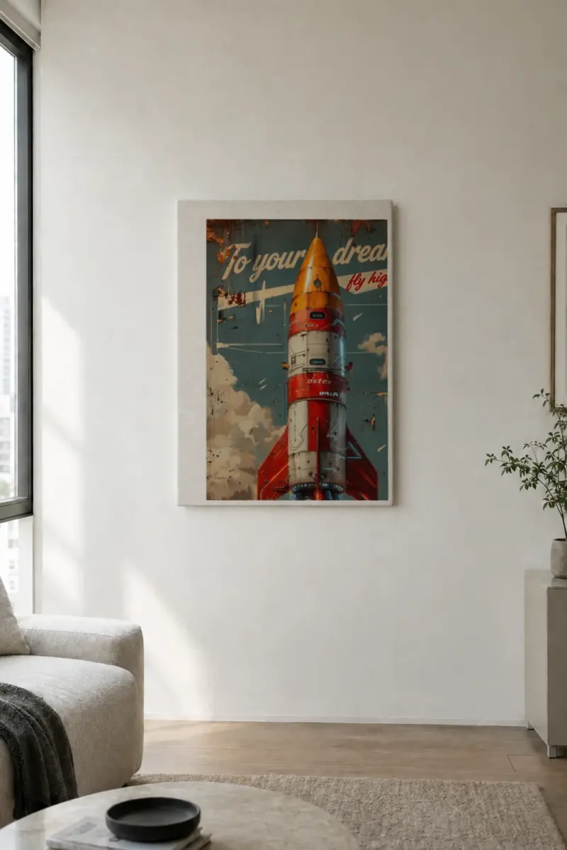 "To Your Dreams" Acrylic Print 60x90 cm / 24x36″