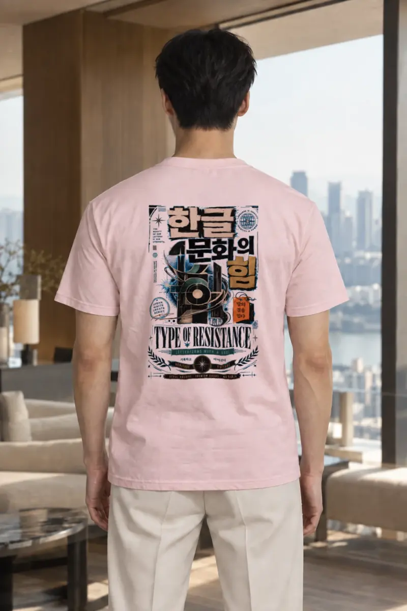 "Type Of Resistance" Heavyweight Unisex Crewneck T-shirt | Gildan 5000