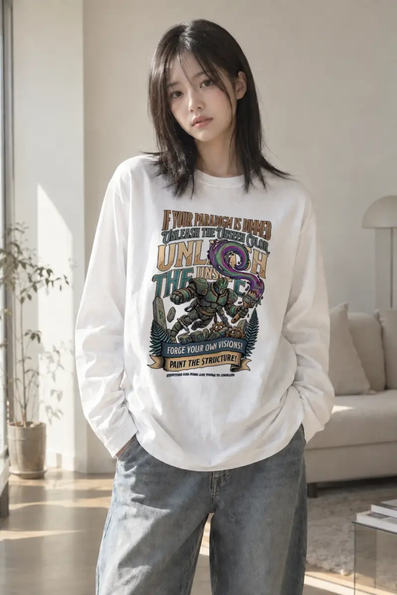 "Unleash The Unseen" Unisex Longsleeve T-shirt | Gildan 2400