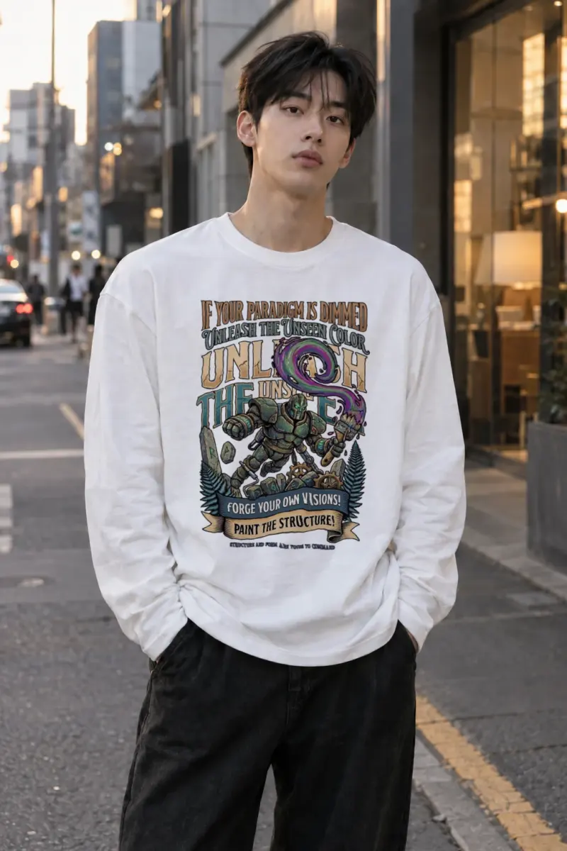 "Unleash The Unseen" Unisex Longsleeve T-shirt | Gildan 2400