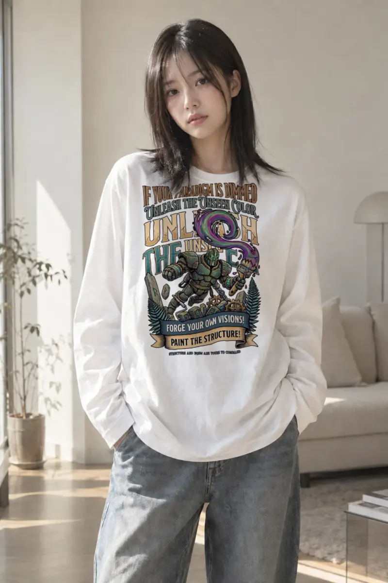 "Unleash The Unseen" Unisex Longsleeve T-shirt | Gildan 2400