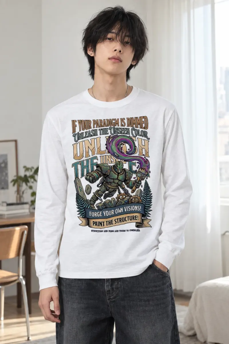 "Unleash The Unseen" Unisex Longsleeve T-shirt