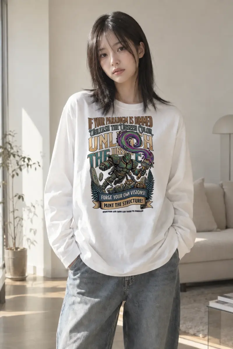 "Unleash The Unseen" Unisex Longsleeve T-shirt | Gildan 2400