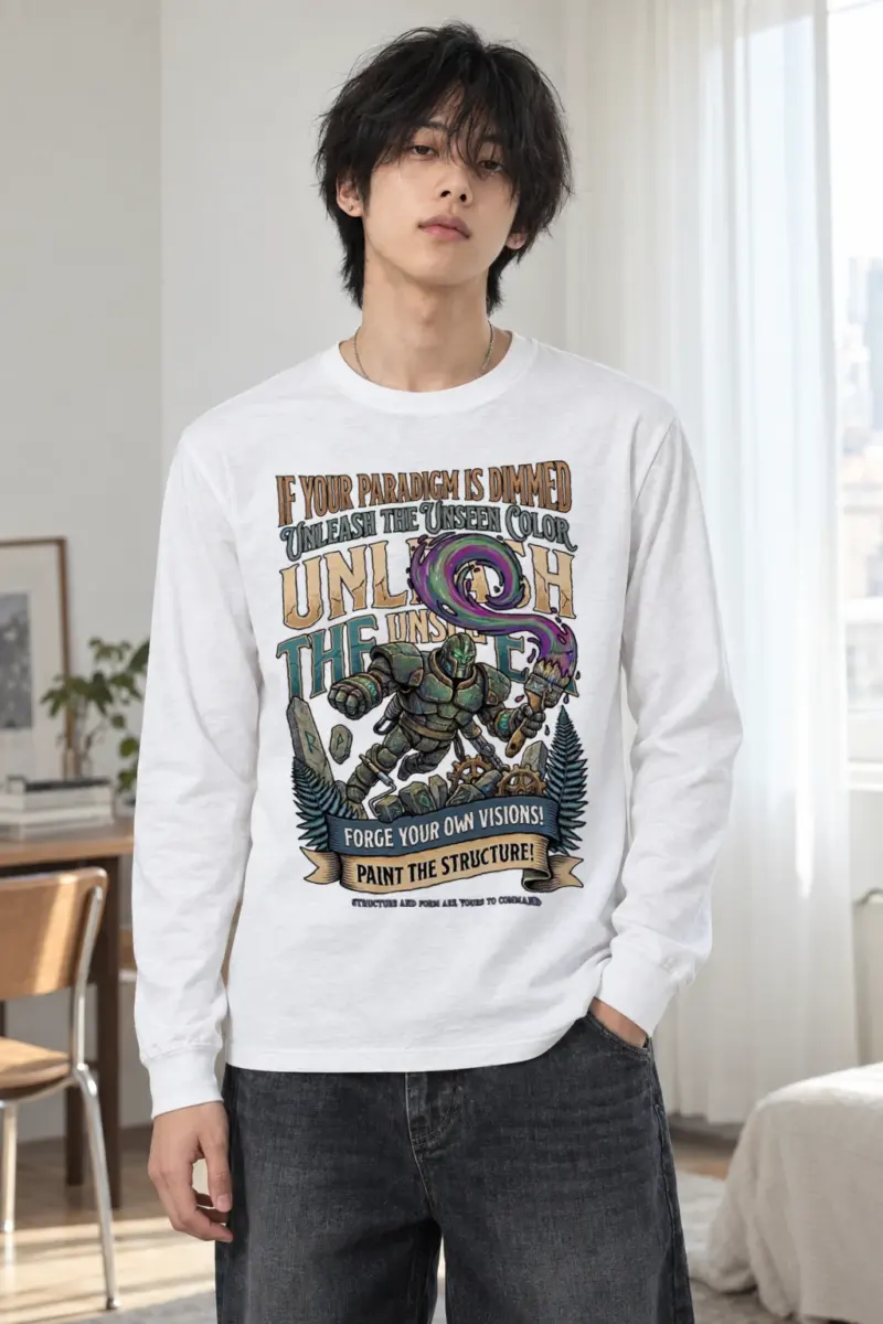 "Unleash The Unseen" Unisex Longsleeve T-shirt