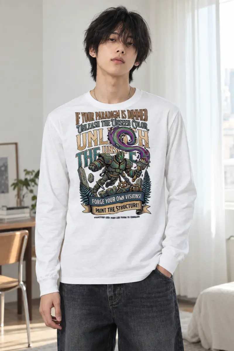 "Unleash The Unseen" Unisex Longsleeve T-shirt