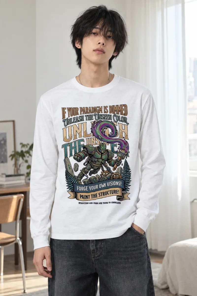 "Unleash The Unseen" Unisex Longsleeve T-shirt