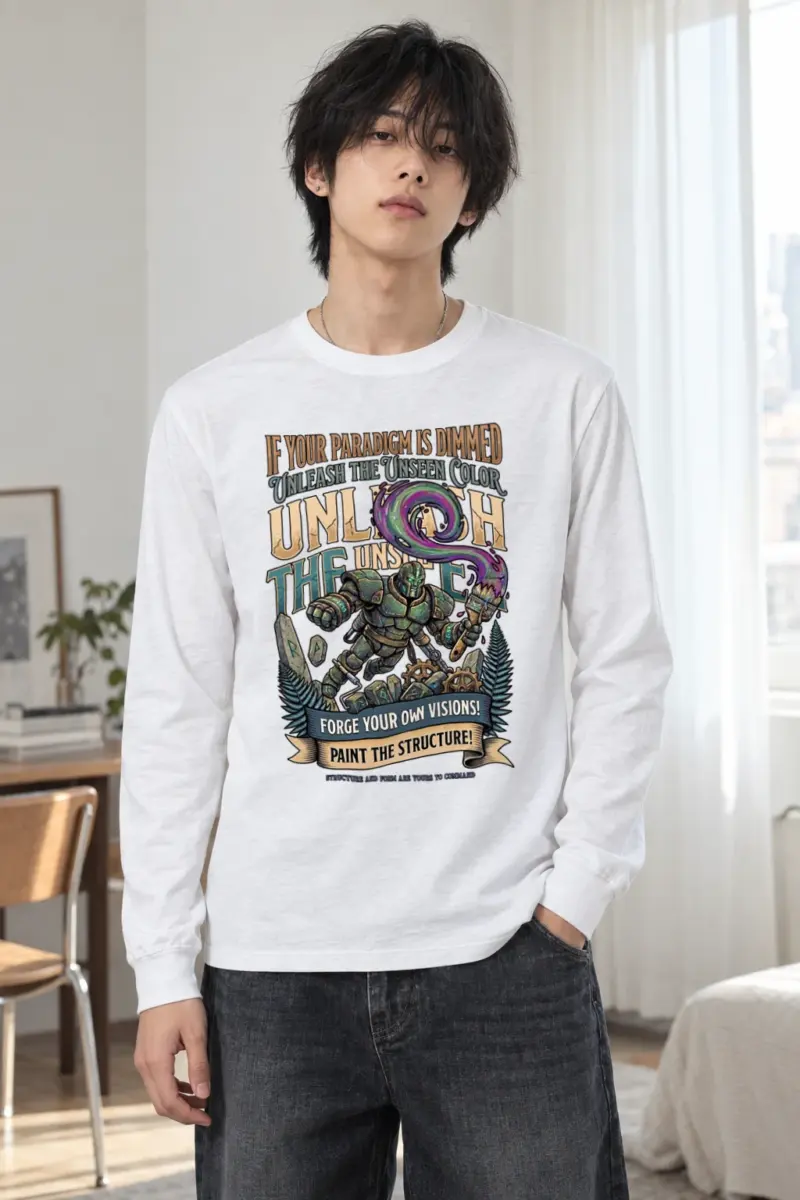 "Unleash The Unseen" Unisex Longsleeve T-shirt