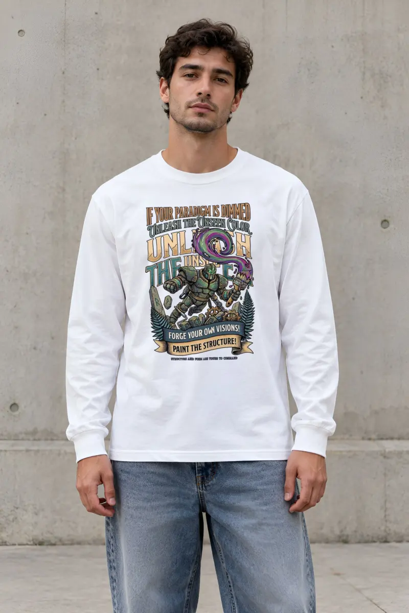"Unleash The Unseen" Unisex Longsleeve T-shirt