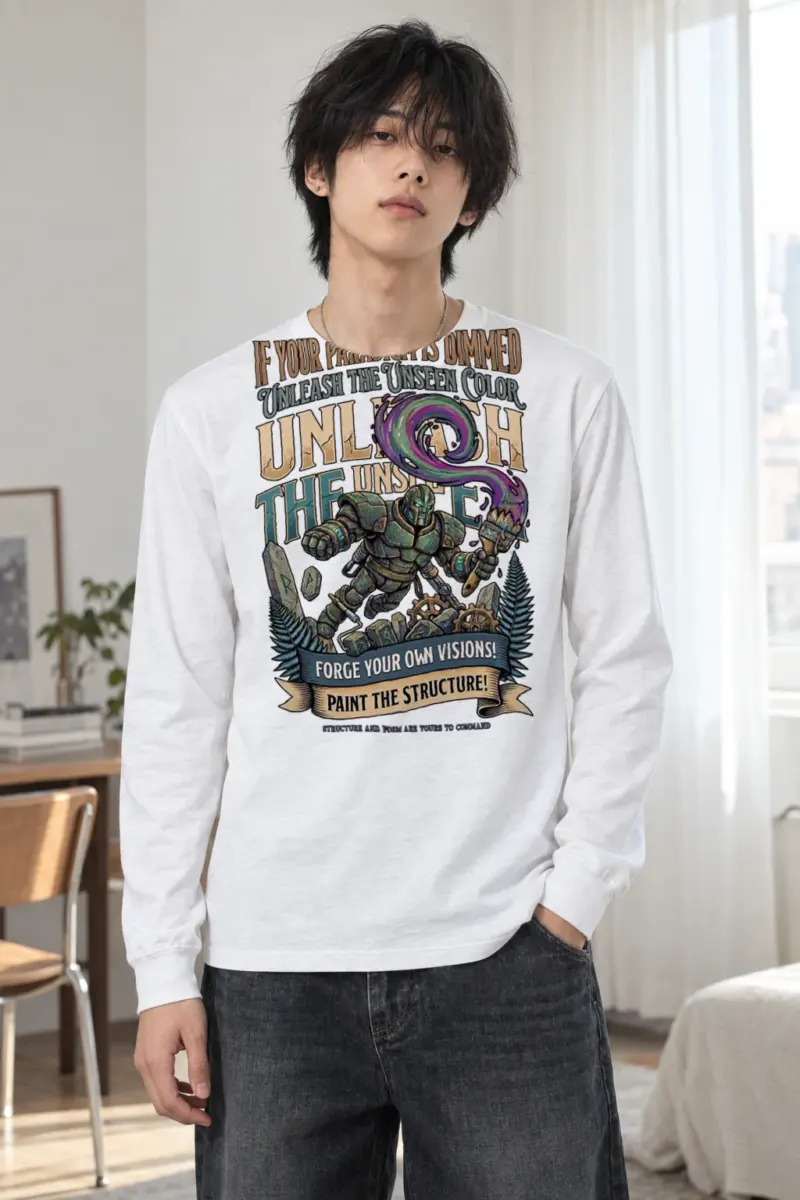 "Unleash The Unseen" Unisex Longsleeve T-shirt