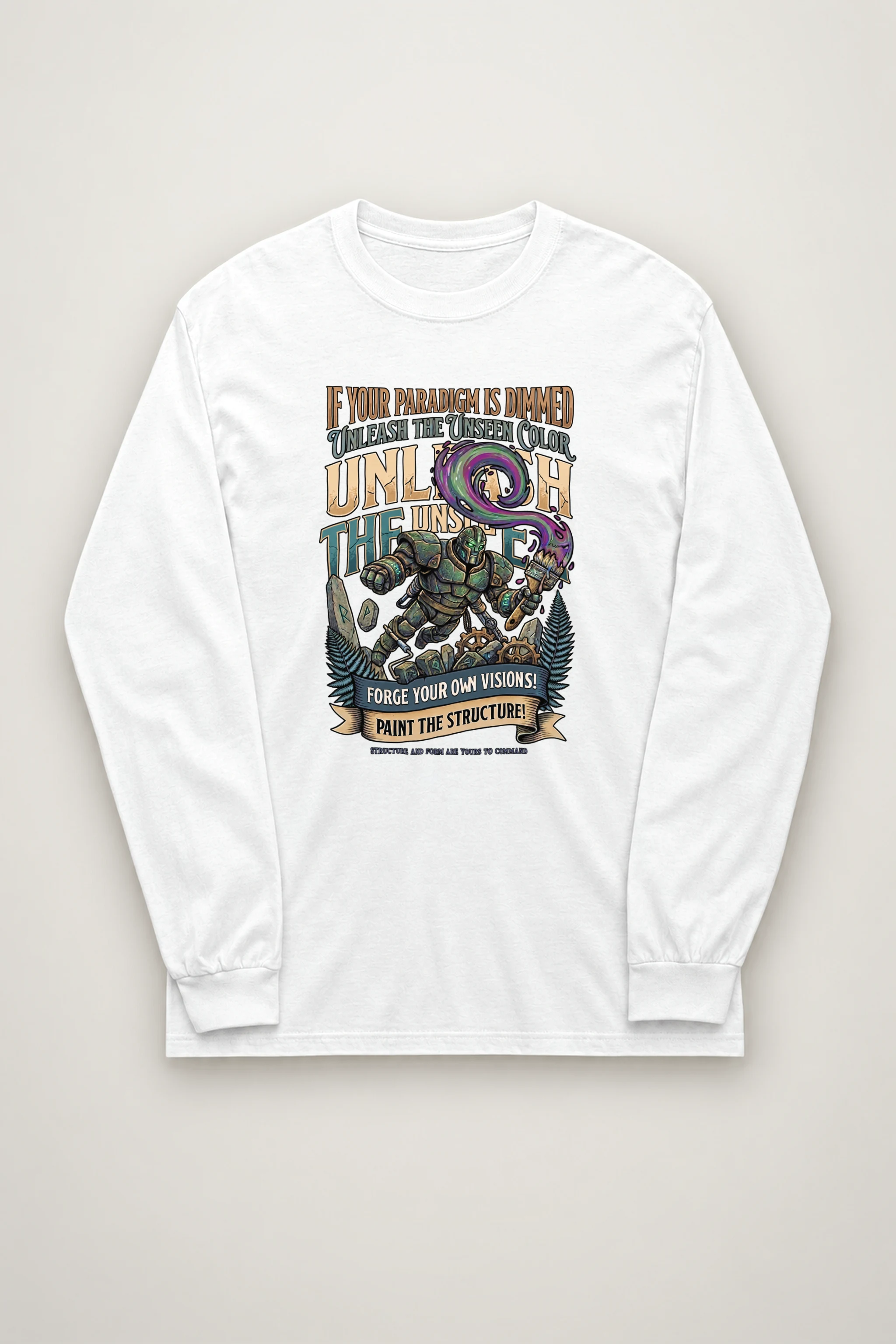 "Unleash The Unseen" Unisex Longsleeve T-shirt