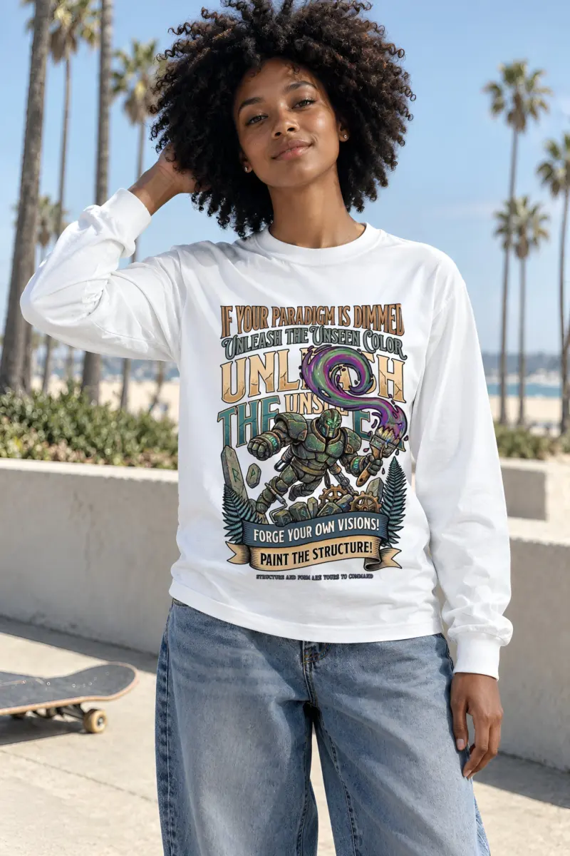 "Unleash The Unseen" Unisex Longsleeve T-shirt