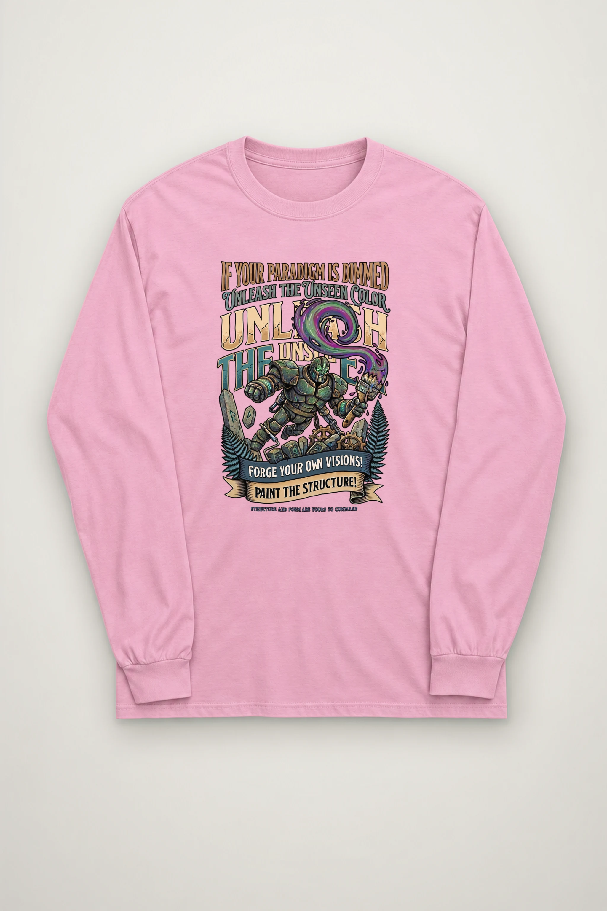 "Unleash The Unseen" Unisex Longsleeve T-shirt