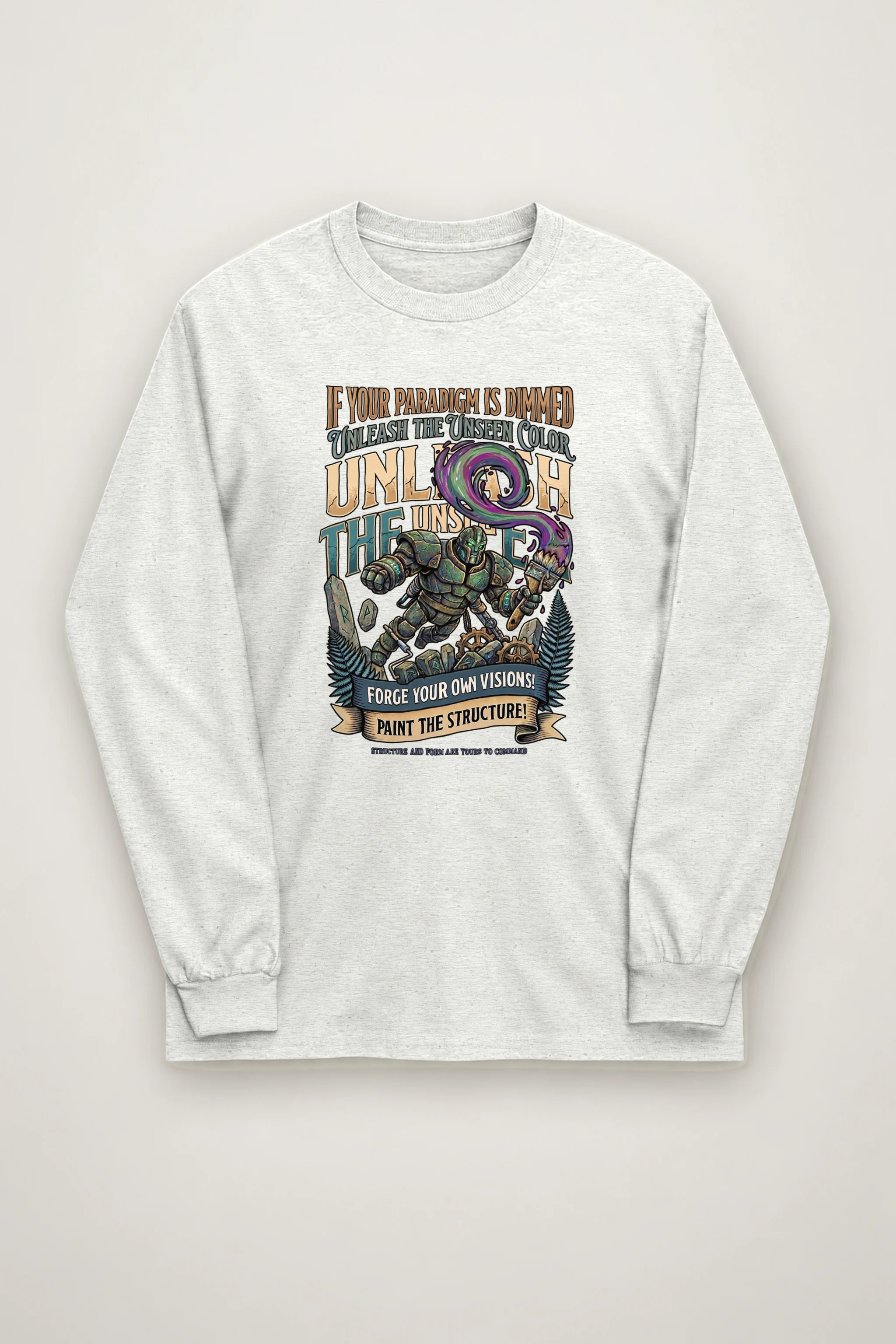 "Unleash The Unseen" Unisex Longsleeve T-shirt