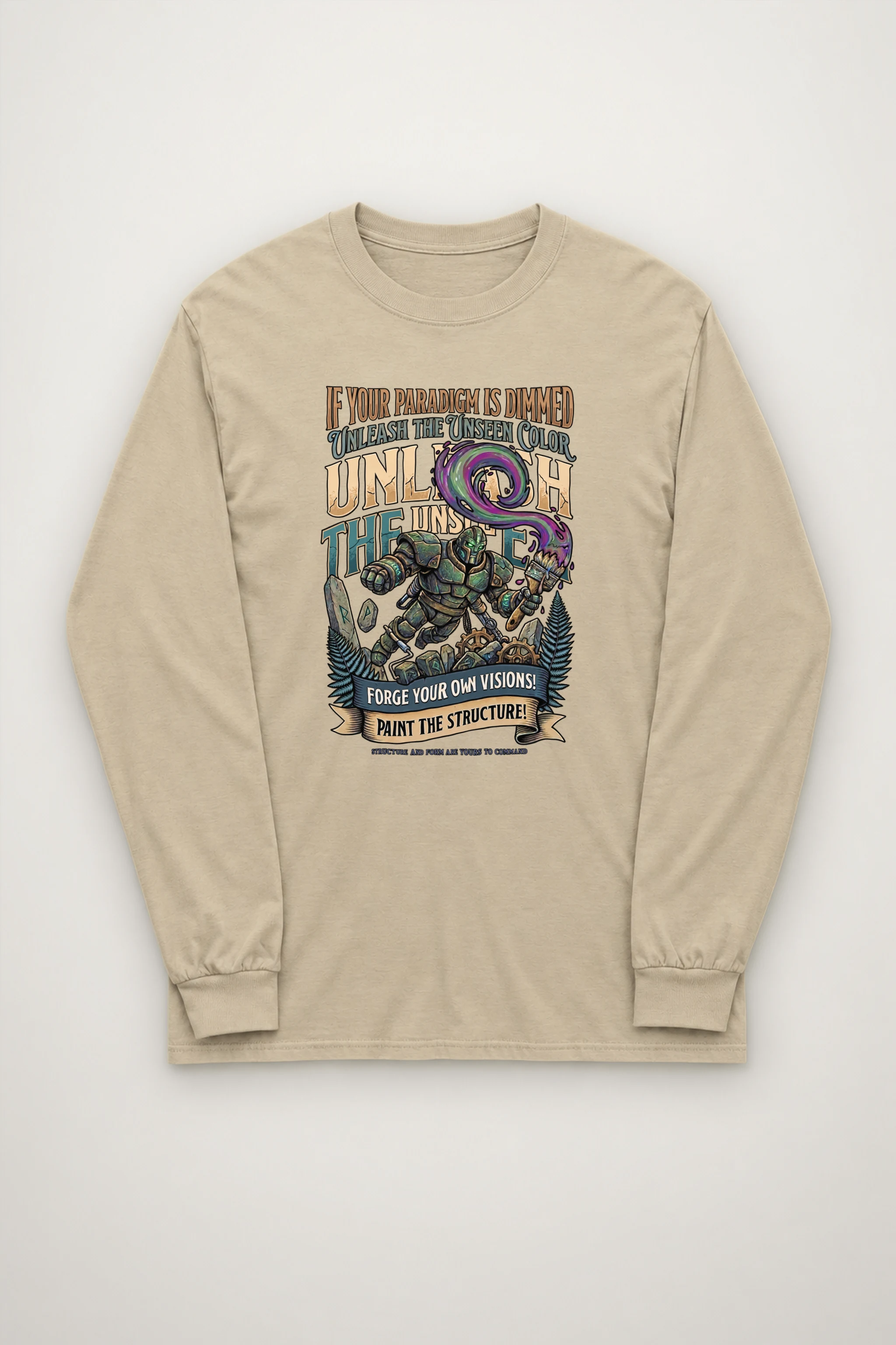 "Unleash The Unseen" Unisex Longsleeve T-shirt