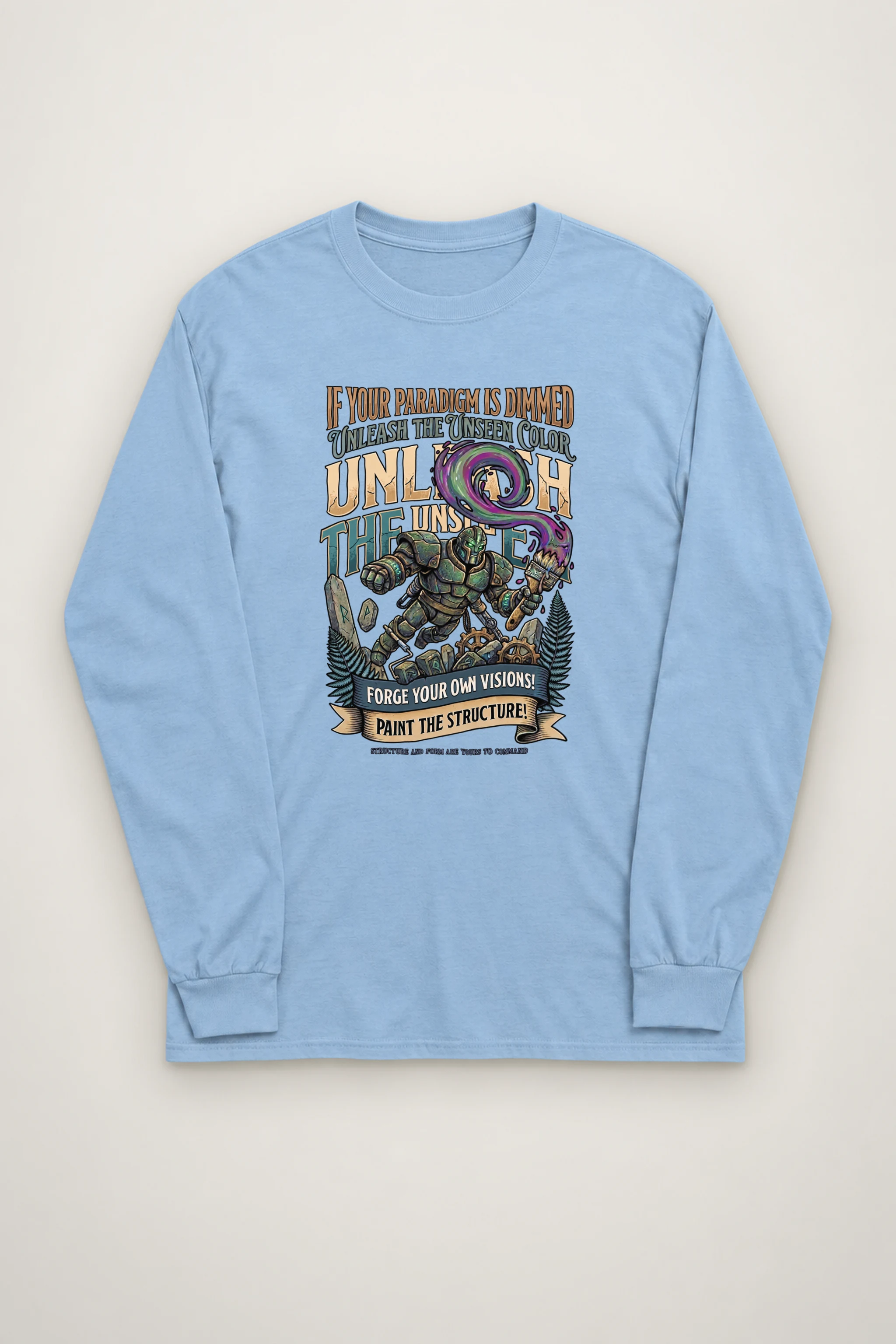 "Unleash The Unseen" Unisex Longsleeve T-shirt