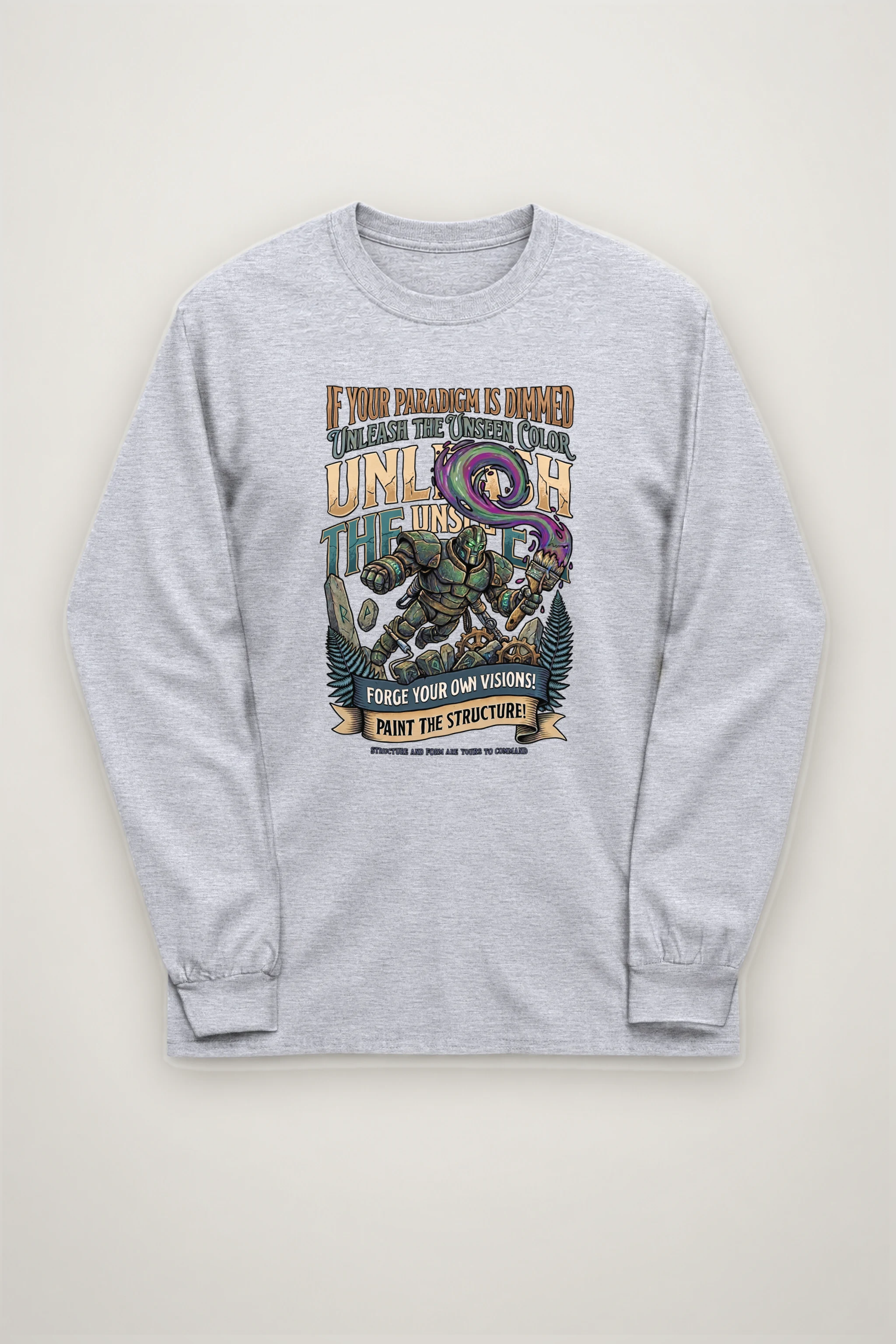 "Unleash The Unseen" Unisex Longsleeve T-shirt