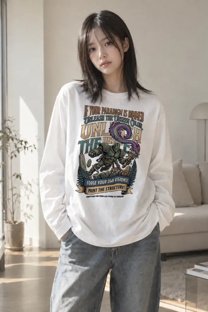 "Unleash The Unseen" Unisex Longsleeve T-shirt | Gildan 2400