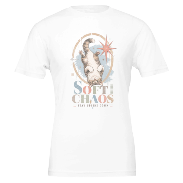 “Soft chaos” Premium Unisex Crewneck T-shirt | Bella + Canvas 3001