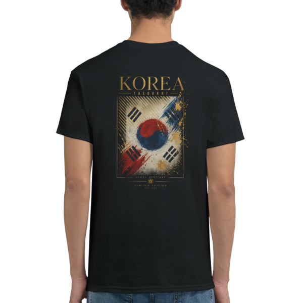 “Korea Taegukki” Heavyweight Unisex Crewneck T-shirt | Gildan® 5000