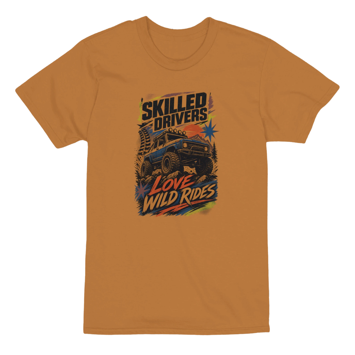 "Skilled drivers" Unisex Heavyweight T-Shirt | Bella + Canvas 3010