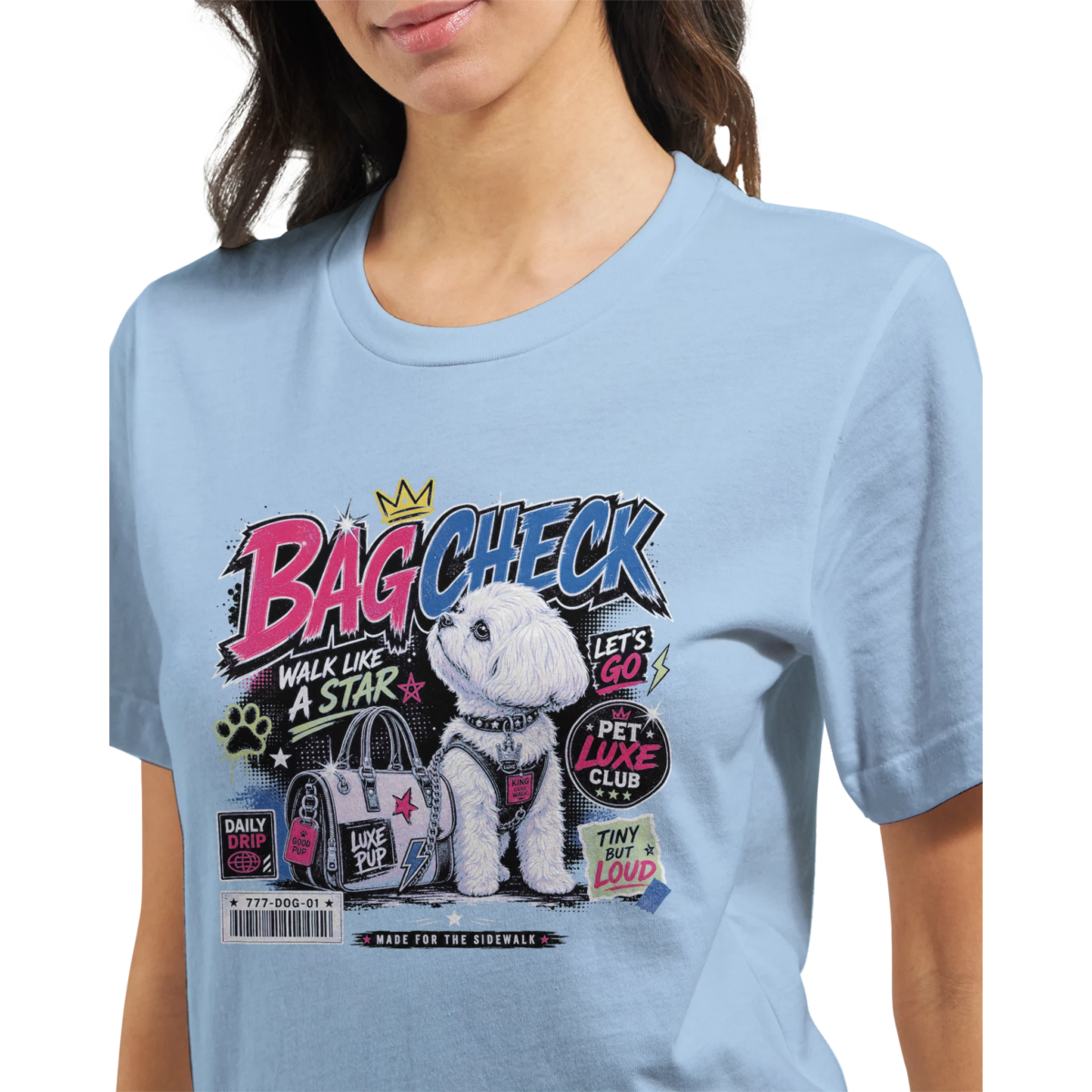 "Walk like a star" Premium Unisex Crewneck T-shirt | Bella + Canvas 3001
